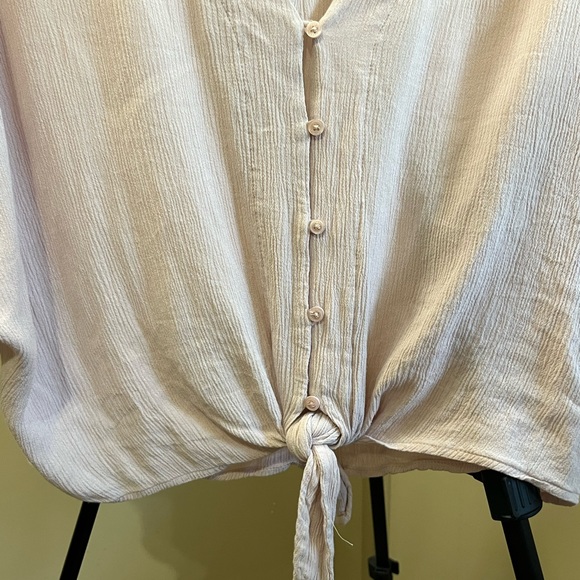 Blush pink Express shirt - Picture 3 of 3